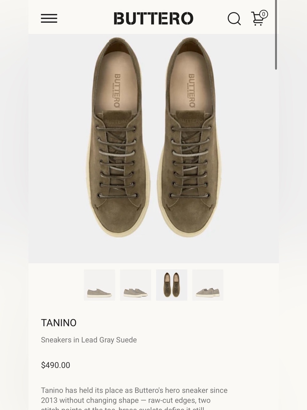Buttero Artisan Italian Leather Shoes
